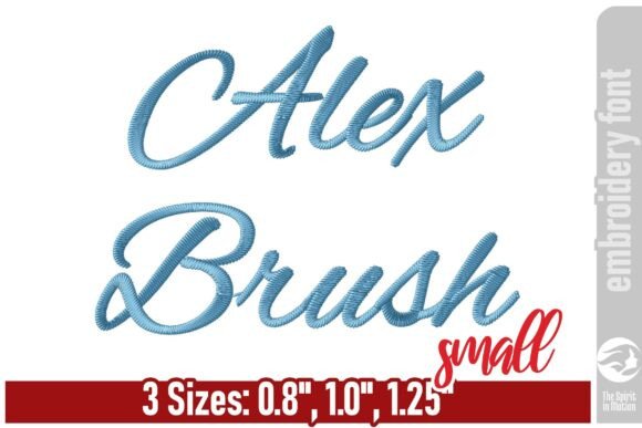 Alex Brush Script Embroidery Font – A Designer's Review