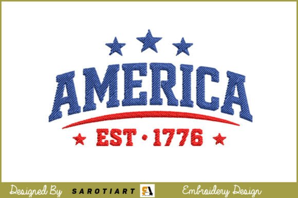 America 1717 Retro USA Patriotic Embroidery Review