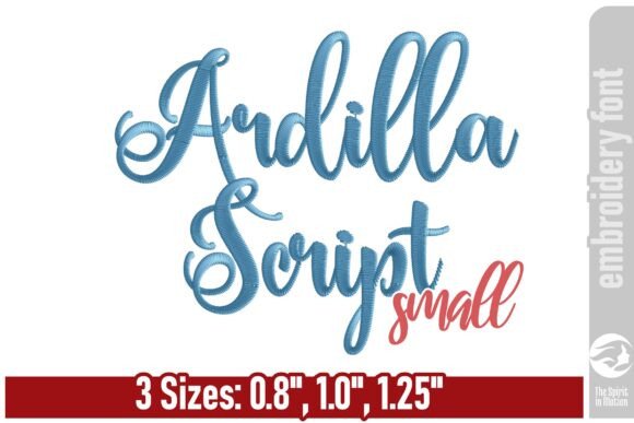 Ardilla Script Embroidery Font Review for Craft Fair Sellers