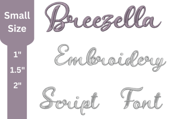 Breezella Script Embroidery Font: A Designer Review
