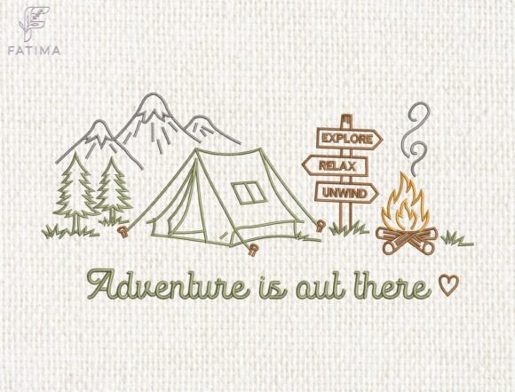 Camping Embroidery Design: A Designer’s Review