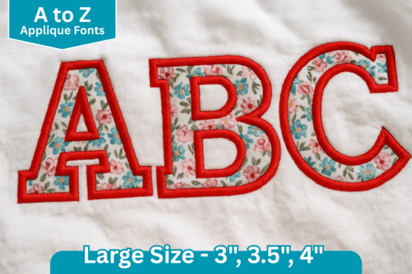 Champion Stitch Applique: A Seasonal Font Review