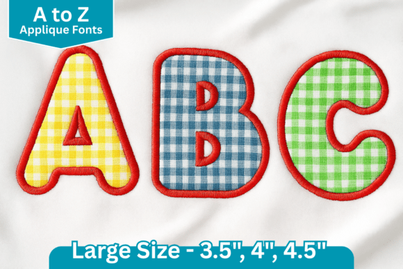 Cloudy Patch Applique Embroidery Font Review