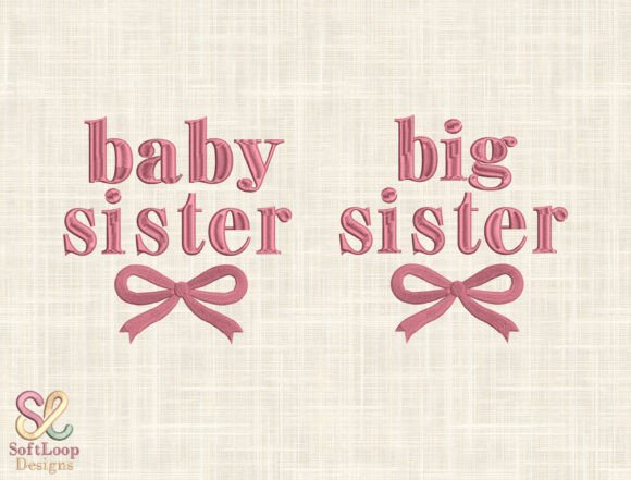 Girly Coquette Bow Embroidery File