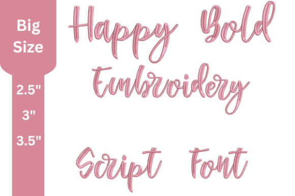 Happy Bold Embroidery Script Font: A Designer's Review