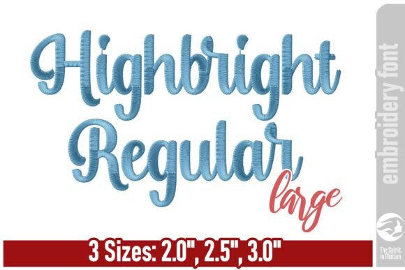 Highbright Script Embroidery Font – L Review for Holiday Collections