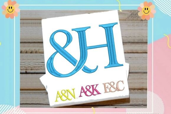 Interlocking Ampersand Letter H Monogram Review