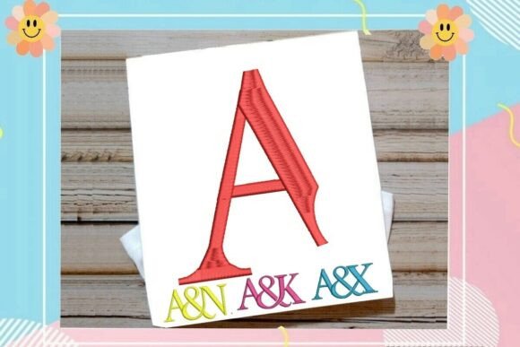 Letter a Split Monogram Logo Review