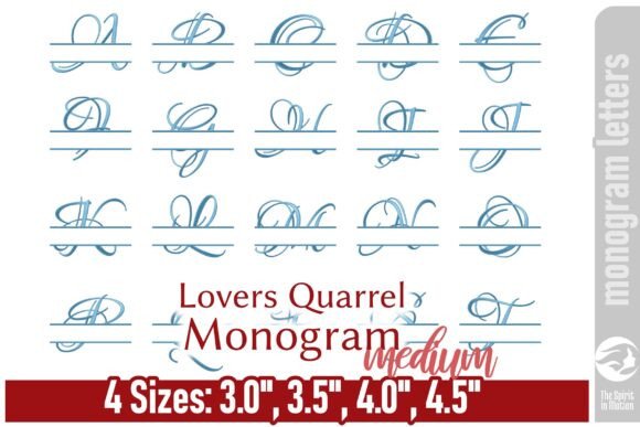 LQ Monogram Embroidery Font – Medium Review for Personalized Gifts