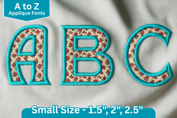 Regal Stitch Applique Embroidery Font Review