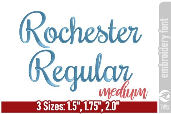 Rochester Embroidery Font - Medium: A Designer’s Review