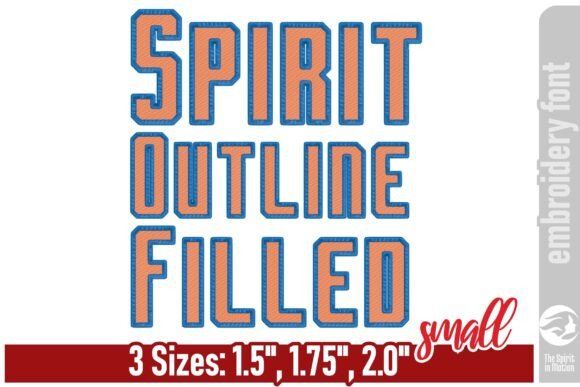 Spirit Filled Sports Embroidery Font – S Review
