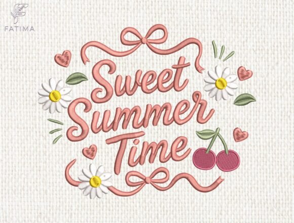 Sweet Summer Time Embroidery Design: A Hands-On Review